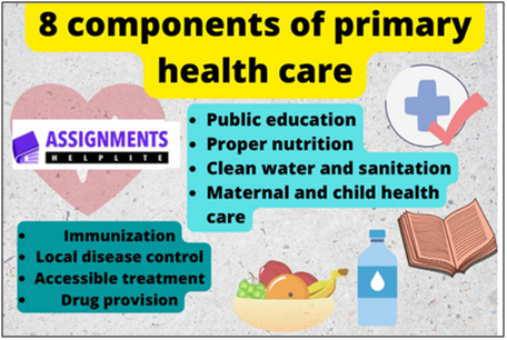 8 Components Of Primary Health Care